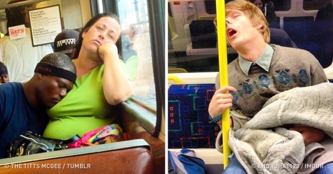 people caught sleeping