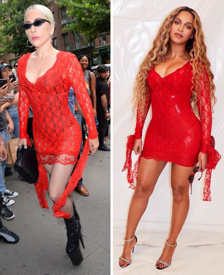 celebrities who wears same outfit