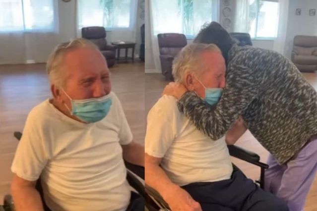 Florida Couple Reuniting After Staying Apart for 215 Days in Pandemic