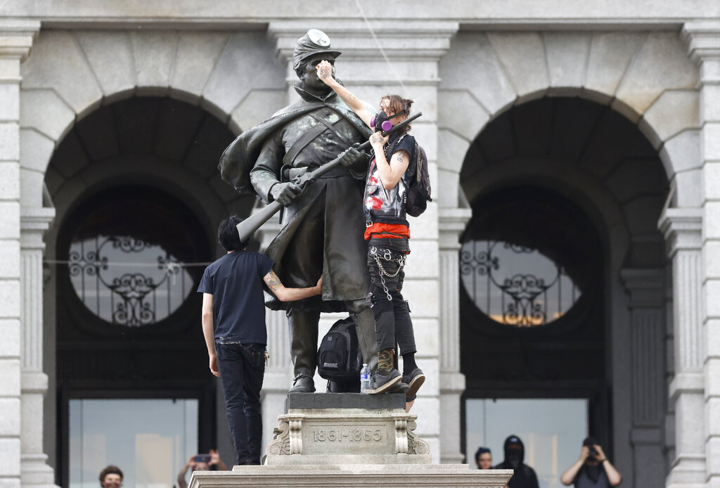 Toppled Colorado Civil War Statue To Be Replaced with Native American Woman