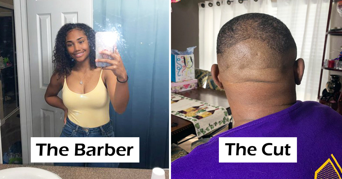 boyfriends share hilarious haircuts