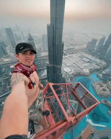 Man Climbs One Of The Tallest Buildings In UK For Selfie
