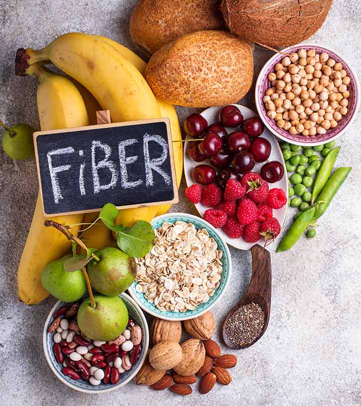 Low carb high-fibre foods