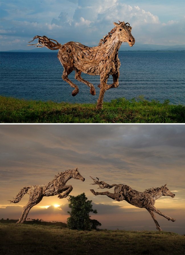 Amazing & Realistic Wooden Sculptures